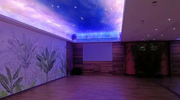 Interior detail from the MAE project gallery