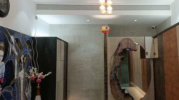 Interior detail from the MAE project gallery